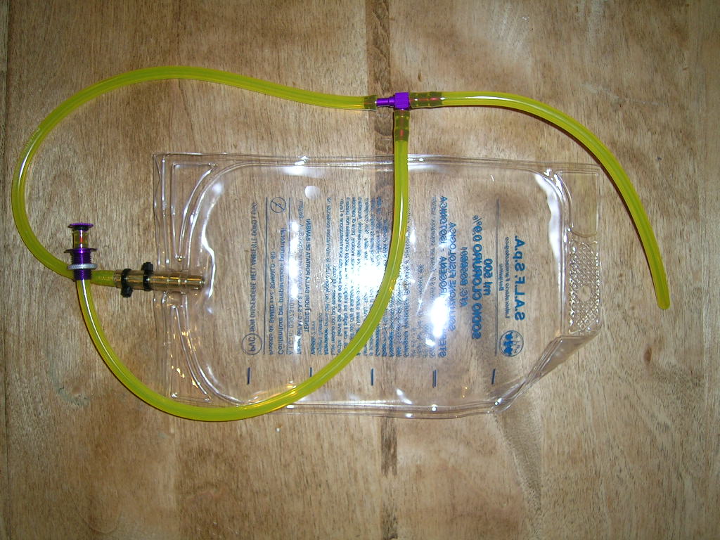500ml Bag Setup with DOT 500ml Bag Setup with DOT